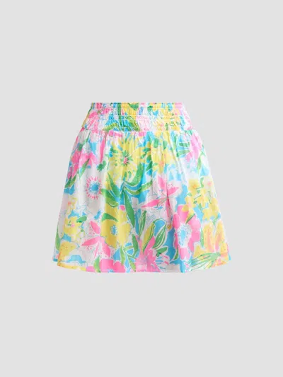 Lilly Pulitzer Women's Enzo Lovely Lilly Print Cover-up Skirt In Multi