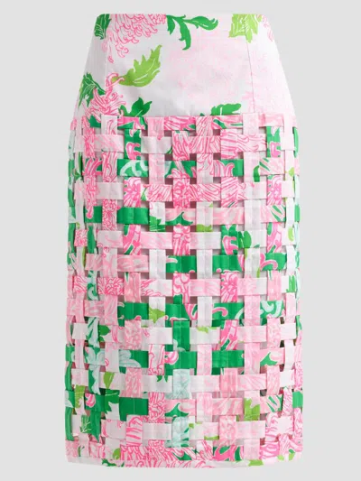 Lilly Pulitzer Women's Goodwin Printed Woven Midi Skirt In Multi