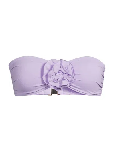 Lilly Pulitzer Women's Harlan Strapless Bikini Top In Purple
