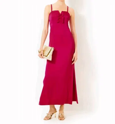 Lilly Pulitzer Women's Jean Maxi Dress In Raspberry Rouge In Red