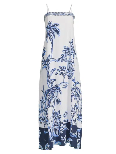 Lilly Pulitzer Women's Jesslyn Silk Maxi Slip Dress In Multi