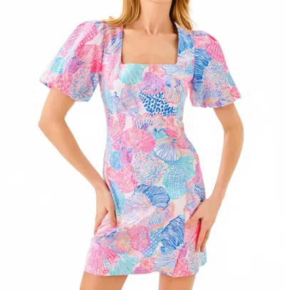 Lilly Pulitzer Women's Kalinara Sleeved Romper In Multi Roar Of The Seas