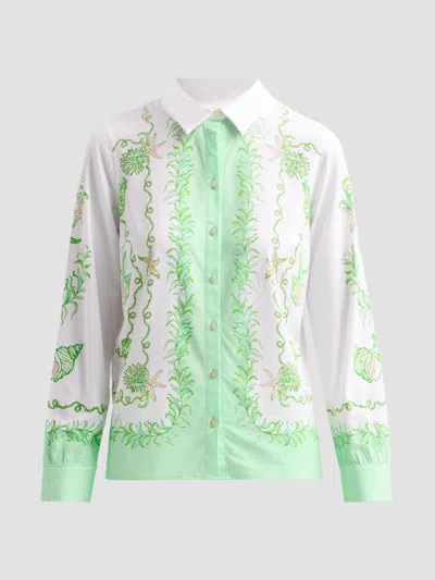 Lilly Pulitzer Women's Koko Resort Button-front Shirt In White