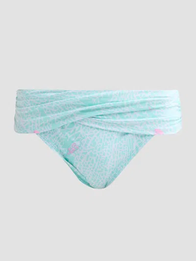 Lilly Pulitzer Women's Lagoon Sarong Hipster Bikini Bottom In Blue