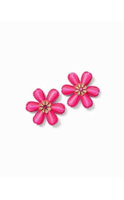Lilly Pulitzer Women's Petal Earrings In Passion Fruit Pink In Multi