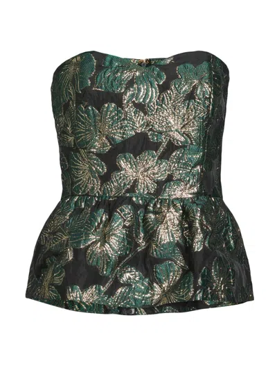 Lilly Pulitzer Women's Stephanie Bustier Top In Black