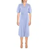 Lilly Pulitzer Womens Lined Cotton Midi Dress