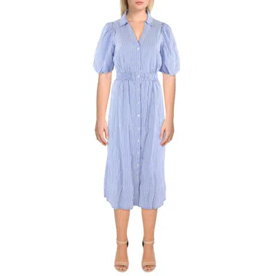 Lilly Pulitzer Womens Lined Cotton Midi Dress