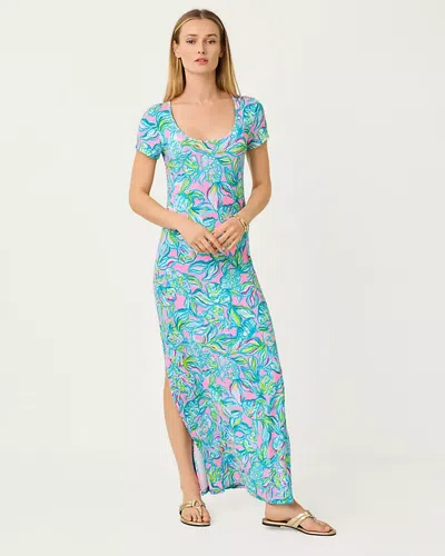 Lilly Pulitzer Wynne Maxi Dress In Blue