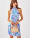 Lilly Pulitzer Wyota Skirted Romper In Multi Let It Gogh