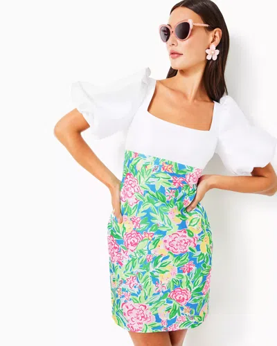 Lilly Pulitzer X Badgley Mischka Claudia Dress In Multi Grove Garden