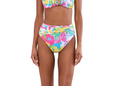 Lilly Pulitzer Yarrow High-waisted Bottom Women's Swimwear Multi Lovely Lilly: 2