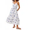 Lilly Pulitzer Zanna Embroidered Cotton Midi Dress In Resort White Castaway Embroidery In White