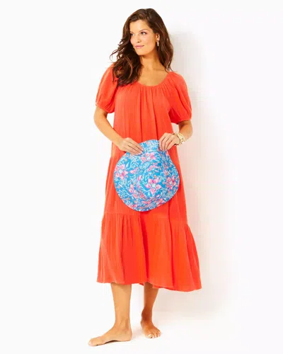 Lilly Pulitzer Zemini Maxi Dress Cover-up In Pink