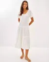 Lilly Pulitzer Zemini Maxi Dress Cover-up In Resort White