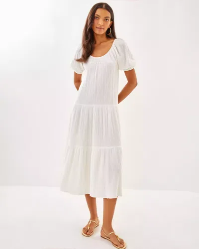Lilly Pulitzer Zemini Maxi Dress Cover-up In Resort White