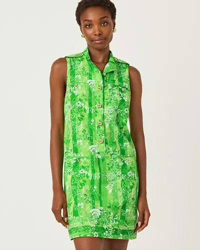 Lilly Pulitzer Zorella Popover Shift Dress In Green