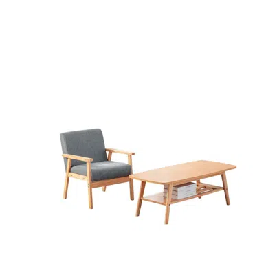 Lilola Home Bahamas Coffee Table And Chair Set