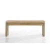 Lilola Home Magnus Wooden Oak Finish 50.5" Wide Dining Bench In Brown