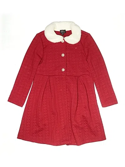 Pre-owned Lilt Kids' Coat In Red
