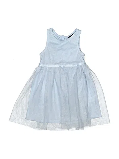 Pre-owned Lilt Kids' Dress In Blue
