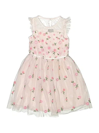 Pre-owned Lilt Kids' Dress In Pink