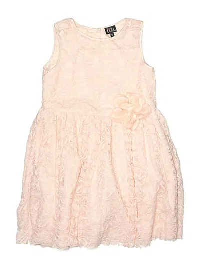 Pre-owned Lilt Kids' Dress In Pink