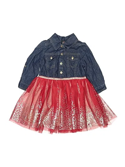 Pre-owned Lilt Kids' Dress In Red