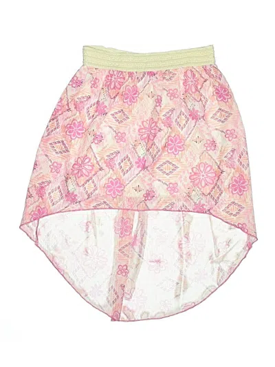 Pre-owned Lilt Kids' Skirt In Pink