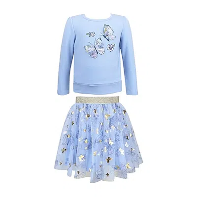 Lilt Babies' Toddler Girls Animal 2-pc. Dress Set In Blue