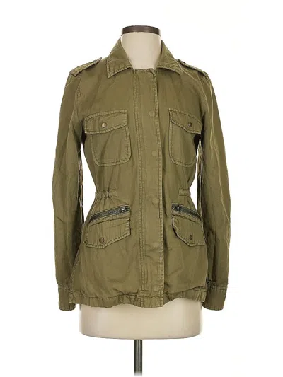 Pre-owned Lily Aldridge For Velvet Jacket In Green