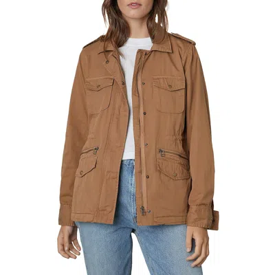 Lily Aldridge For Velvet Ruby Womens Fall Anorak Shirt Jacket In Multi