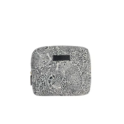 Lily And Lionel Brown Wash Bag Hidden Leopard