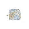 Lily And Lionel Nola Summer Patchwork Print Wash Bag In Multi In Black