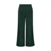Lily And Lionel Women's Catherine Wide Leg Corduroy Trouser In Green In Green