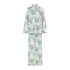 Lily And Lionel Women's Evie Long Sleeve Summer Patchwork Print Pyjama Set In Multi