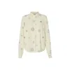 Lily And Lionel Swallow Crinkle Embroidered Shirt