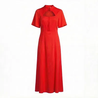 Lily And Lionel Women's Primrose Midi Dress In Red In Multi