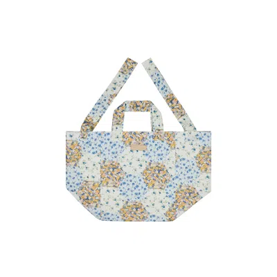 Lily And Lionel Women's Tara Summer Patchwork Tote Bag In Multi In Black