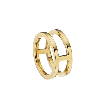 Lily & Roo Gold Double Band Ring