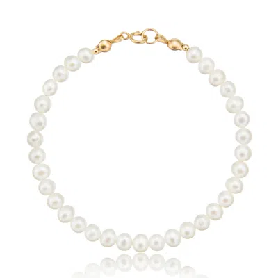 Lily & Roo Gold Pearl Bracelet