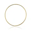 Lily & Roo Gold Single Diamond Style Bangle In Gold