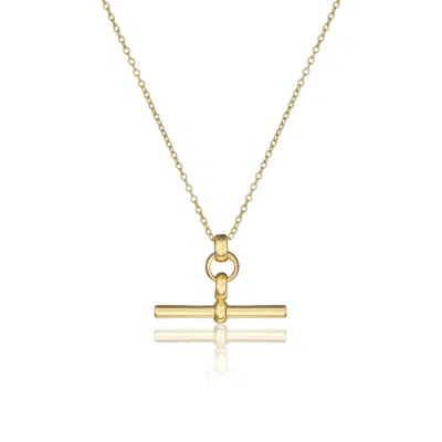 Lily & Roo Gold T-bar Necklace