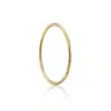 Lily & Roo Gold Thin Plain Stacking Ring