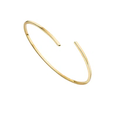 Lily & Roo Gold Thin Spiral Bangle