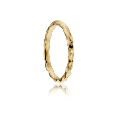 Lily & Roo Gold Twist Ring