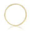 Lily & Roo Gold Wave Bangle In Gold