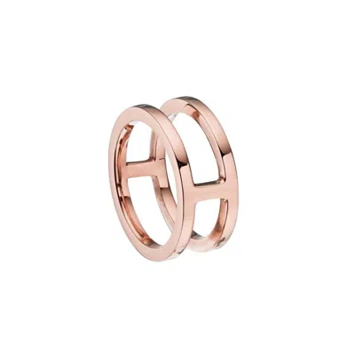 Lily & Roo Rose Gold Double Band Ring
