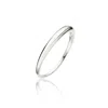 Lily & Roo Silver Mini Dome Ring In Silver