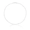 Lily & Roo Silver Multi Pearl Choker